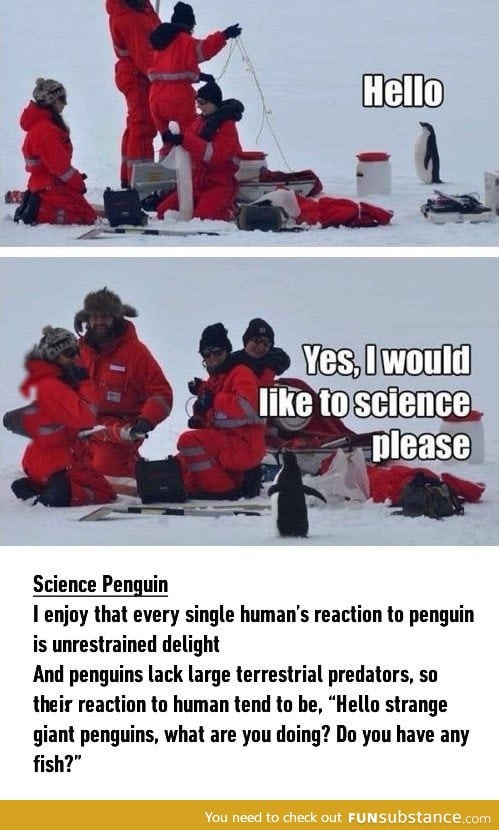 I would like to science, please