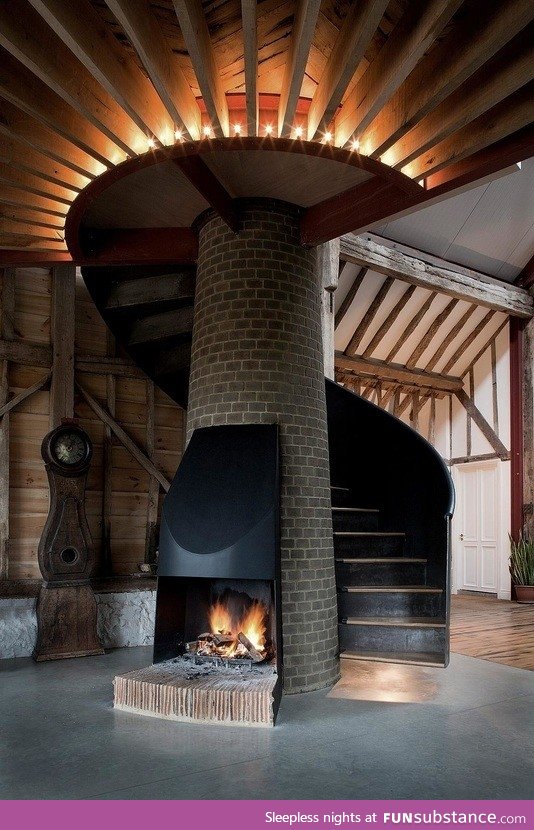 Beautiful Spiral Staircase in Kent, England