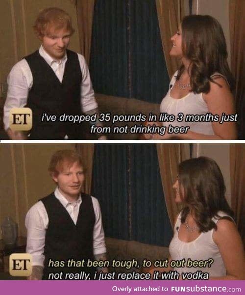 The new Ed diet