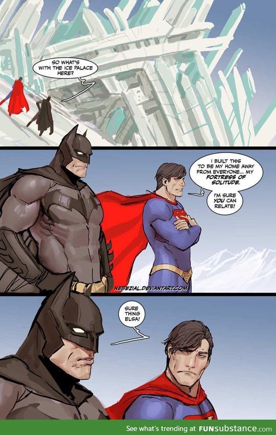 Batman had to say it
