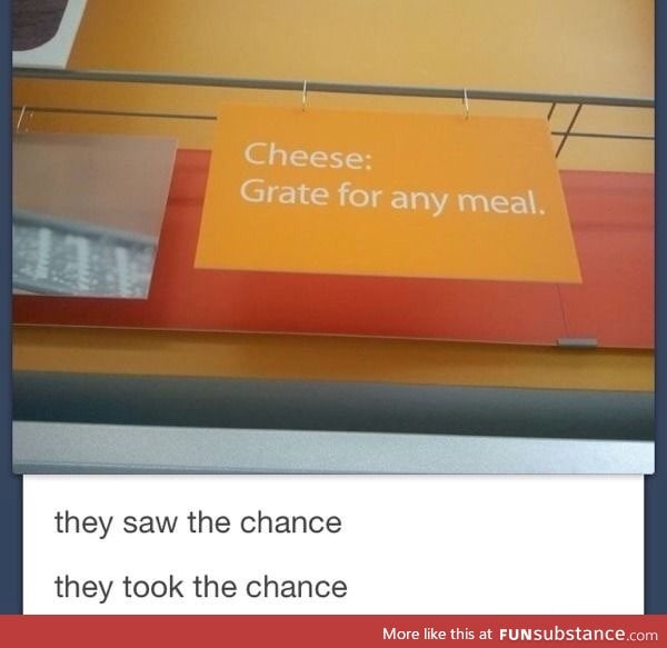 That's a grate pun