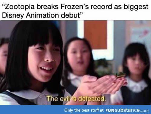 Zootopia breaks Frozen's record