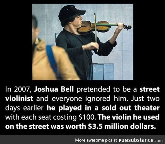 The million dollar violinist