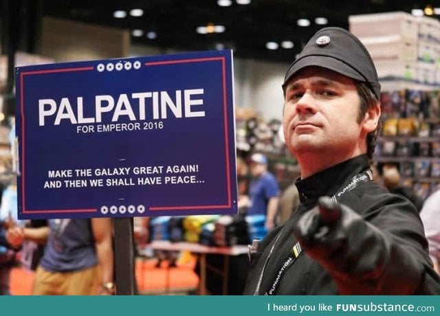 Palpatine 2016: Make the Galaxy Great Again