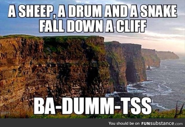 The most legit Ba-Dumm-Tss