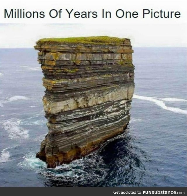 One of the earth's history in one picture