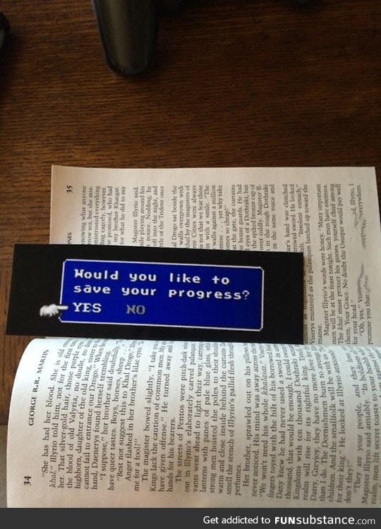 Cool bookmark