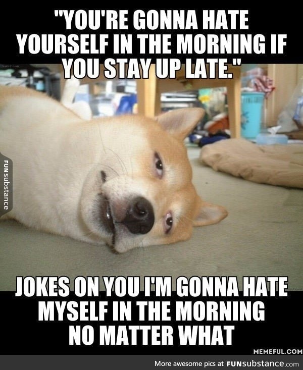 No regrets