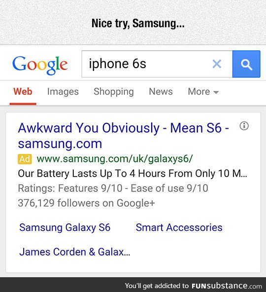 Sneaky Samsung