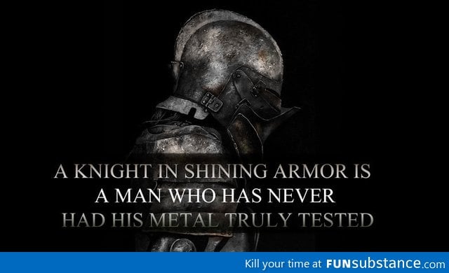 Knight in shining armor