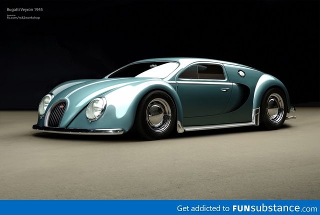 If the Bugatti Veyron was designed in 1945