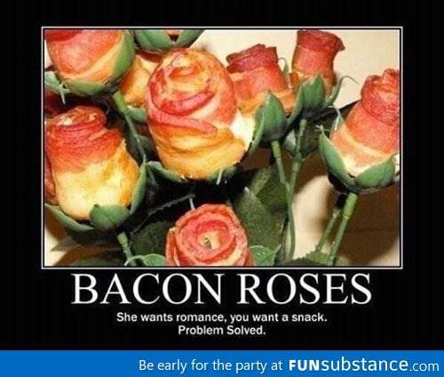 Bacon Roses