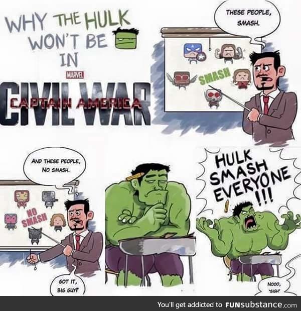 He would end the war in a blink with Pepper's help