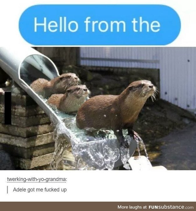 I will now forever sing it this way, rather than the original lyrics