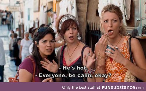 Whenever my friends and I go out...