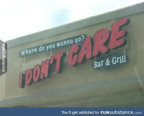 Where do you want to eat tonight?