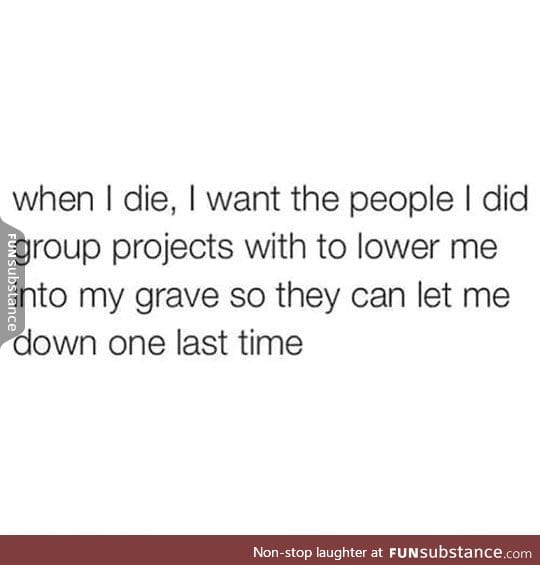 This should happen when I die