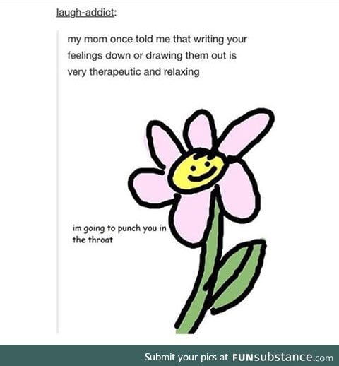 passive aggressive flower should be a meme