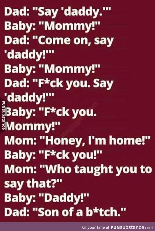 Teaching the baby