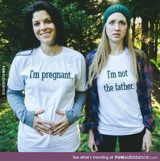Lesbian couples pregnancy announcement