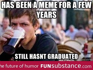 Lazy College Senior Life