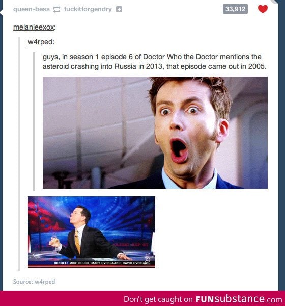 Holy mother of Doctor Who