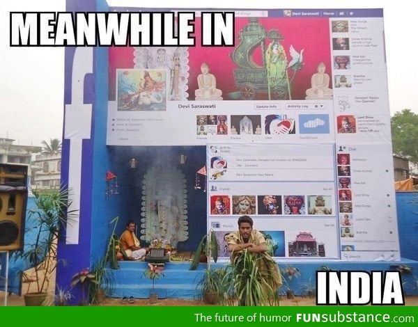 Meanwhile In India