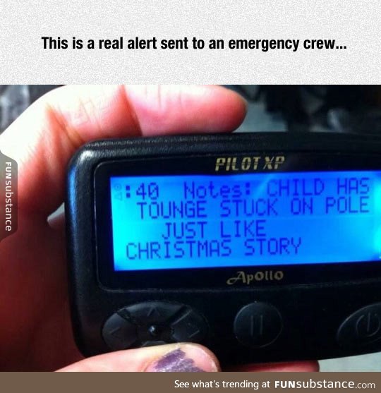Real emergency