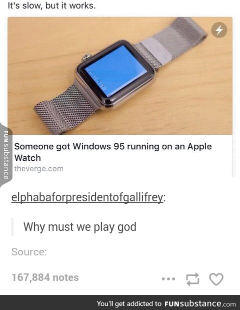 That is not playing God