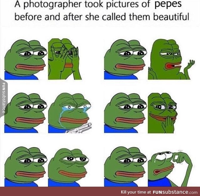 After she called them beautiful