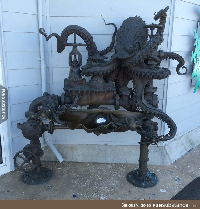 Interesting plumbing. Santa Cruz pier