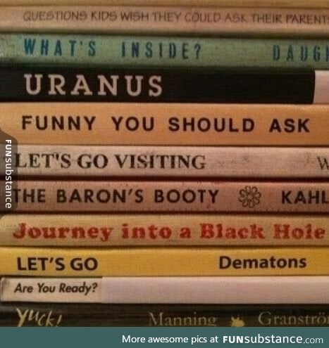 my books are juuust right