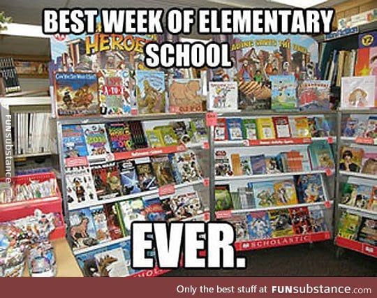 The scholastic book fair