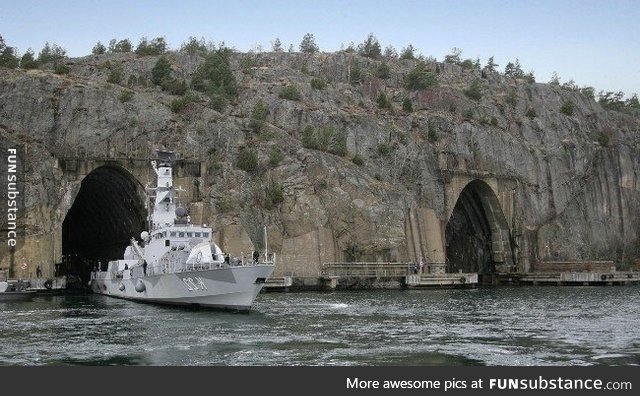 Swedish naval base