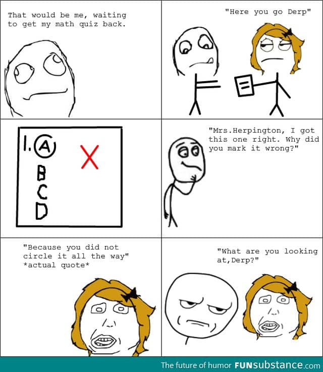 Math Teacher Stupidity