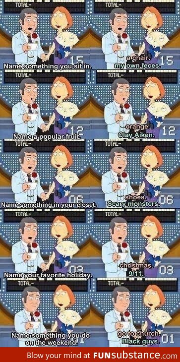 Stewie Griffin strikes again