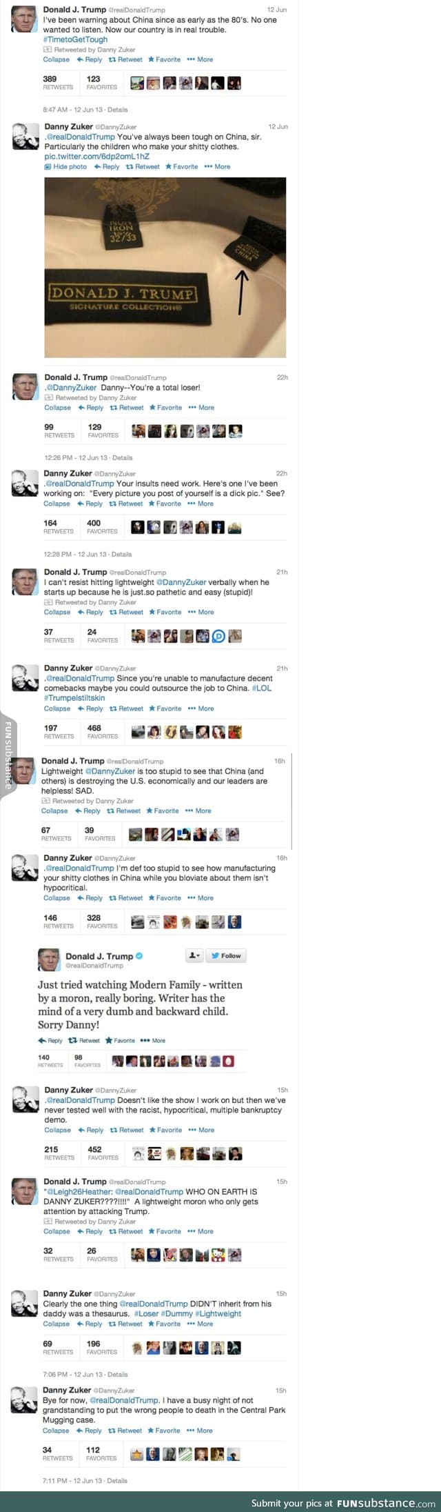 Donald Trump got in a Twitter argument with a Modern Family writer