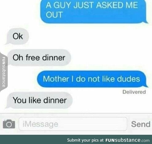 Free dinner