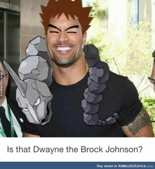 He is a Rock type, after all