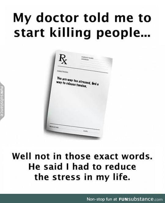 Listening to my doctor