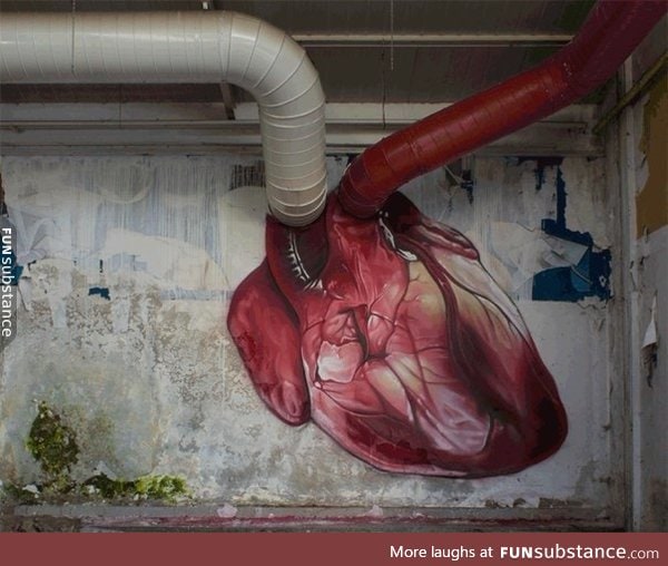 That kind of graffiti which doesn't make me mad