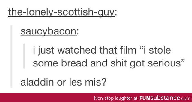 Stealing bread