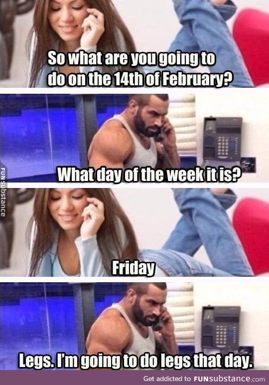 Those guys who love to go to the gym