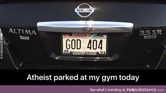 Atheist car