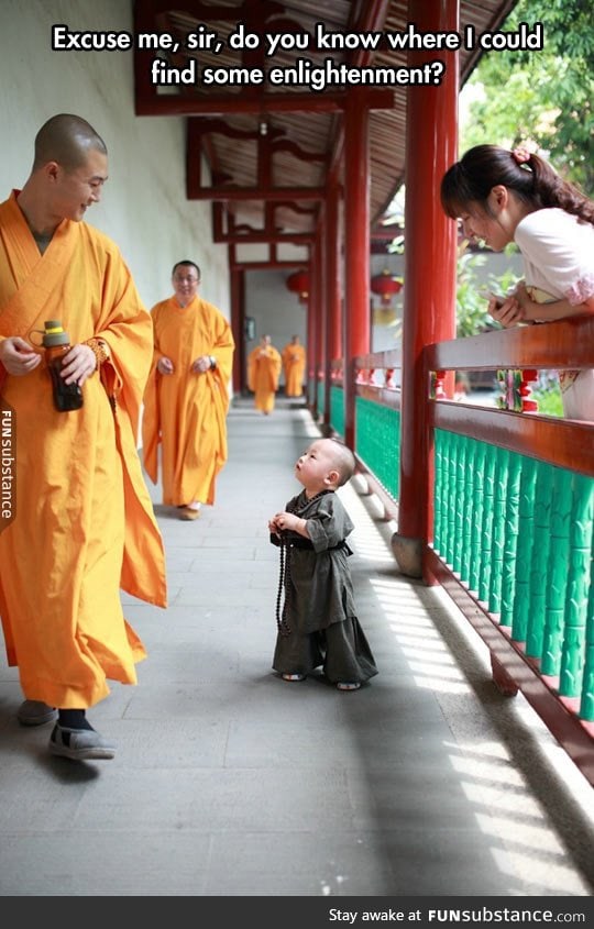 Little monk