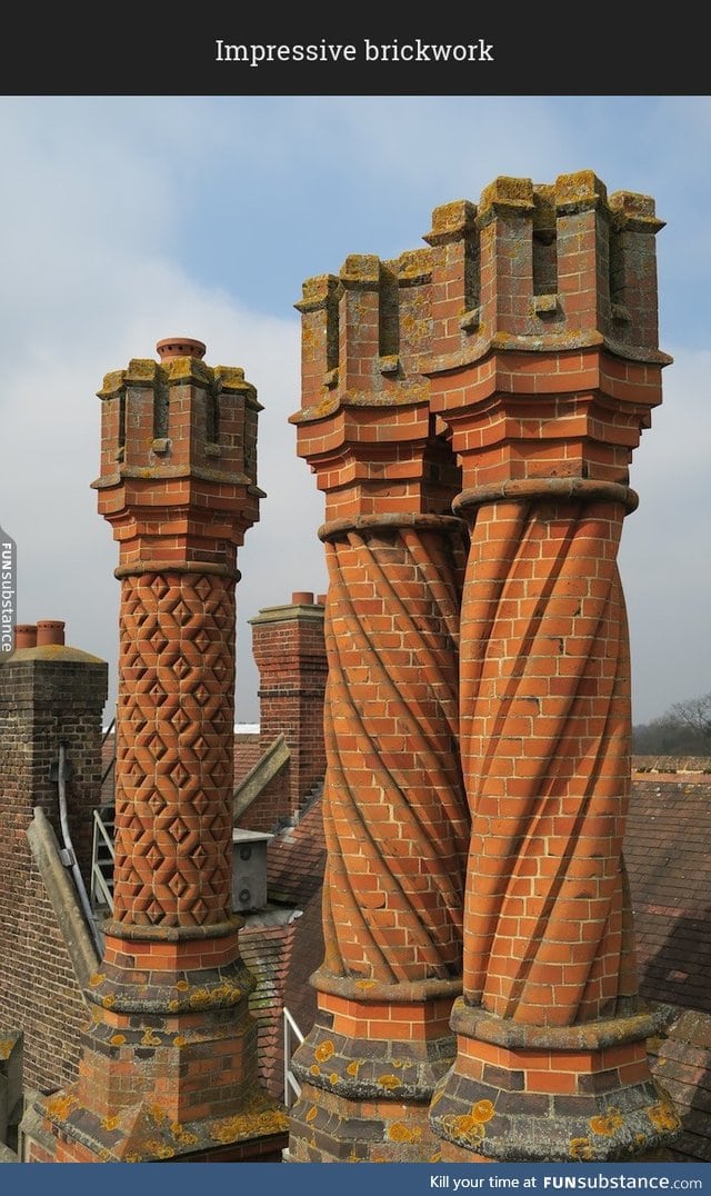 Impressive brickwork