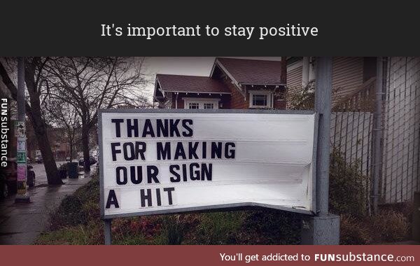 Seeing the bright side