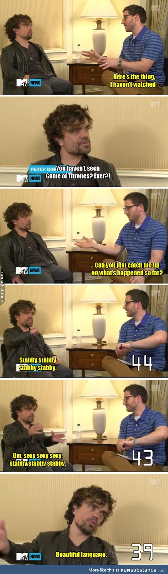 Peter dinklage on game of thrones