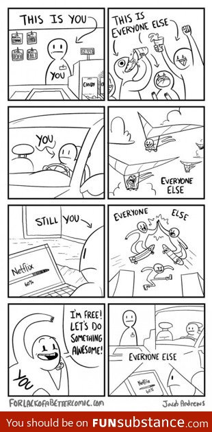 When forever alone