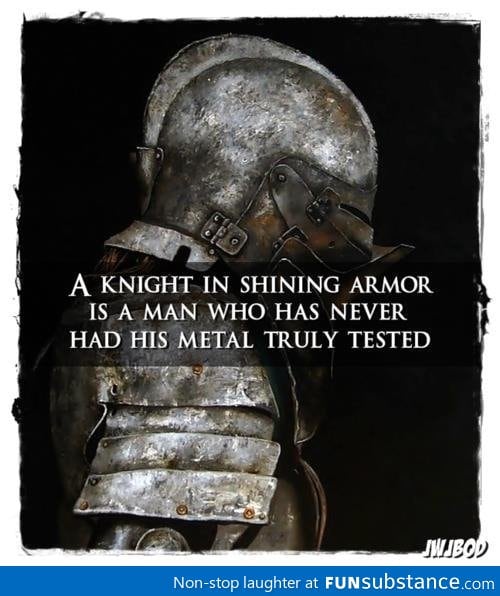Knight in shining armor